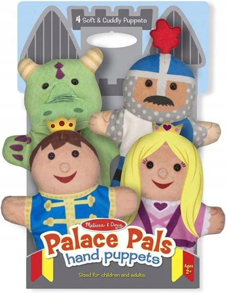 

Pacynki dla Dzieci 4szt. Motoryka Melissa and Doug