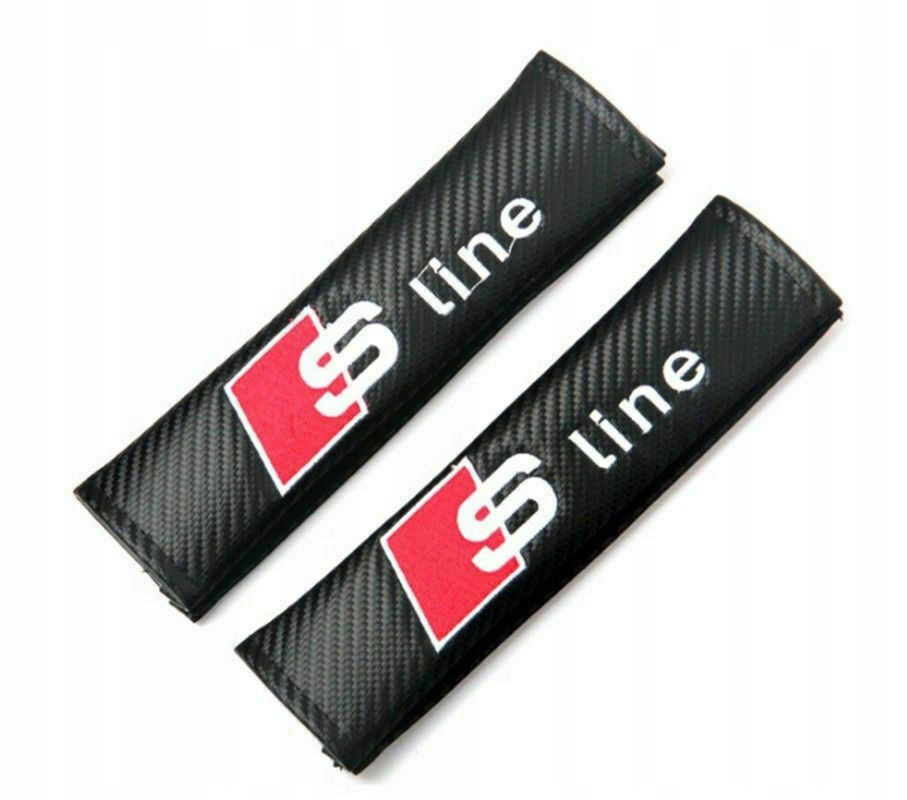 

Sline Audi nakładki osłony na Pasy Carbon Look