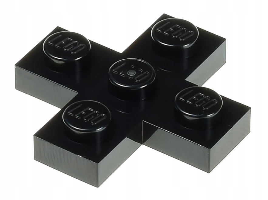 

Lego Płytka krzyż 3x3 15397 czarna