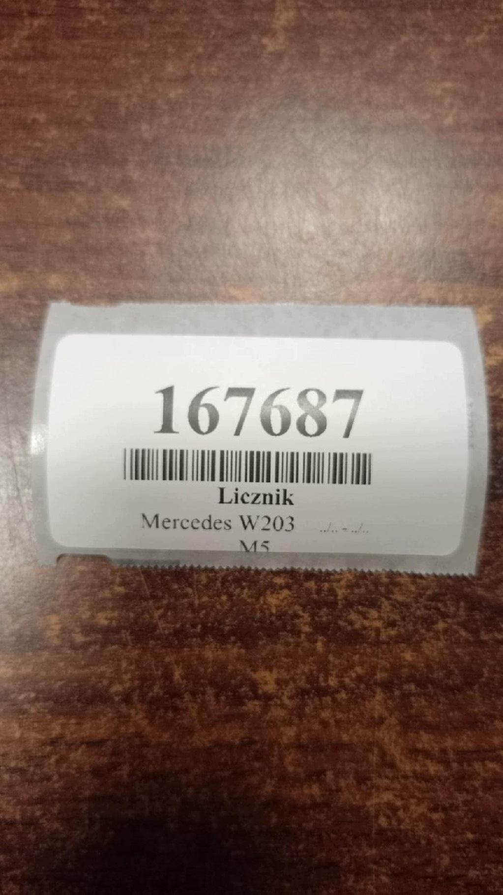 MERCEDES W203 budíky A2035407547
