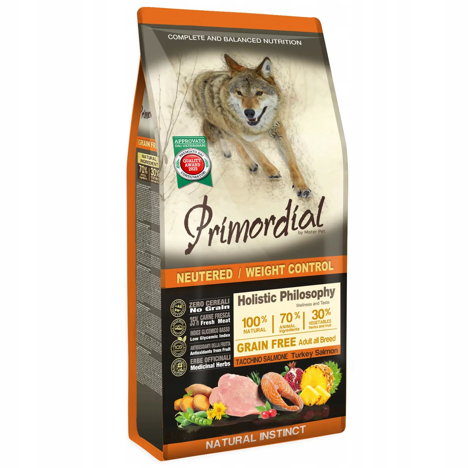 Primordial Grain Free Dog Adult Weight Control 2KG