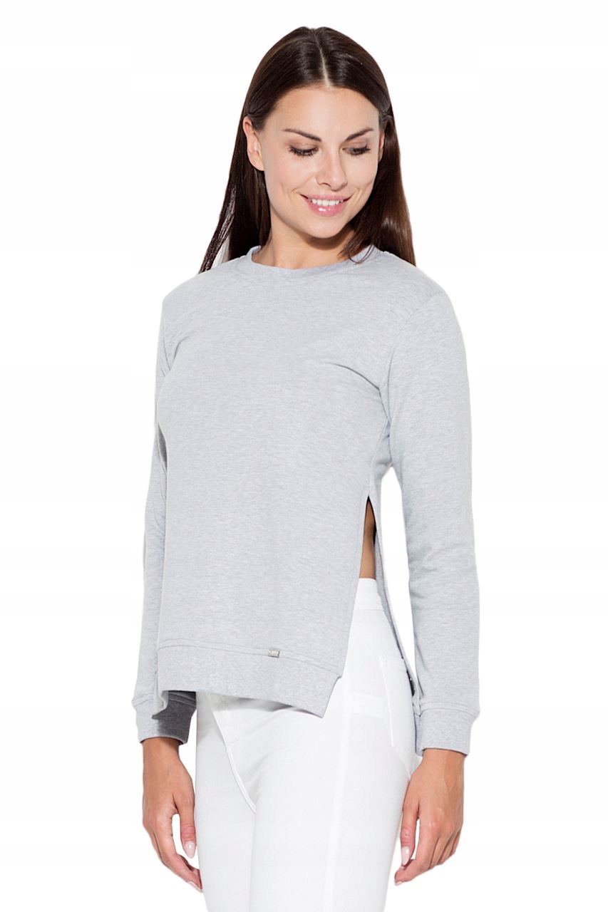 

Katrus Bluzka K347 Damskie Szary -XL-