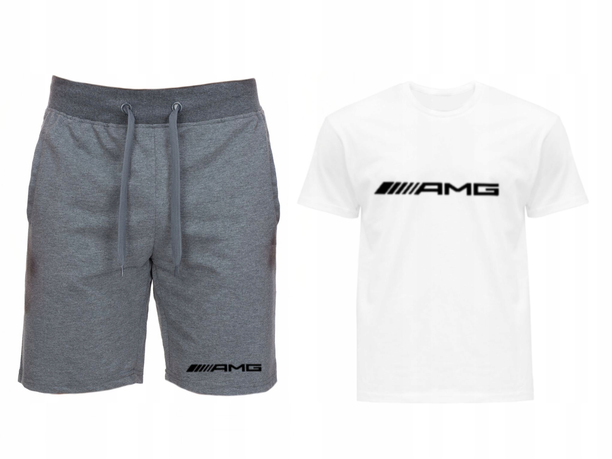Komplet Trička Kraťasy Amg Pánské XL