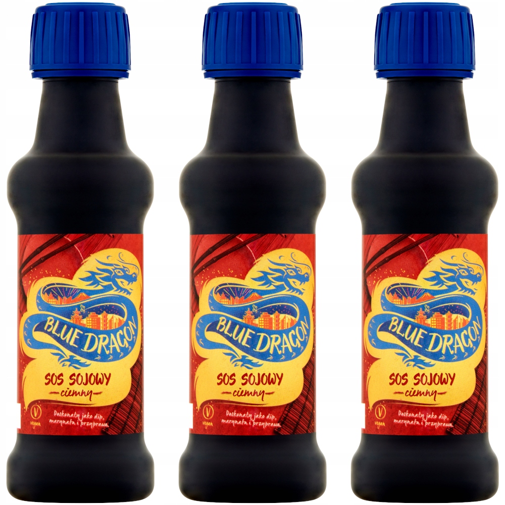 

Blue Dragon Sos sojowy ciemny dla wegetarian 450ml