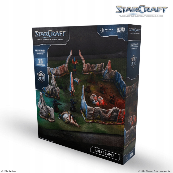 Starcraft Lost Temple Terrain Expansion Set
