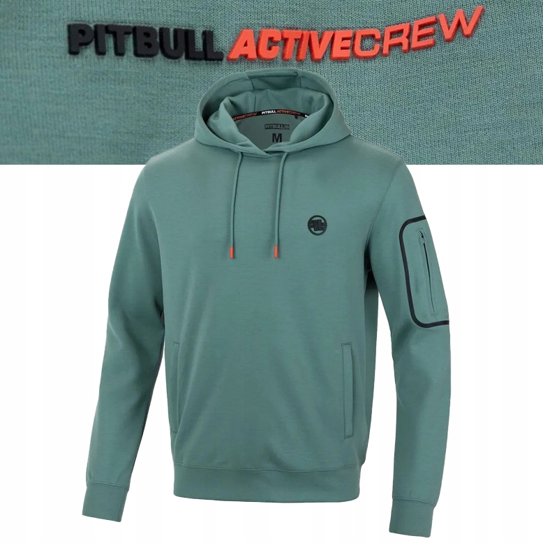 Męska Bluza z kapturem Pitbull Explorer Sportowa Szybkoschnąca