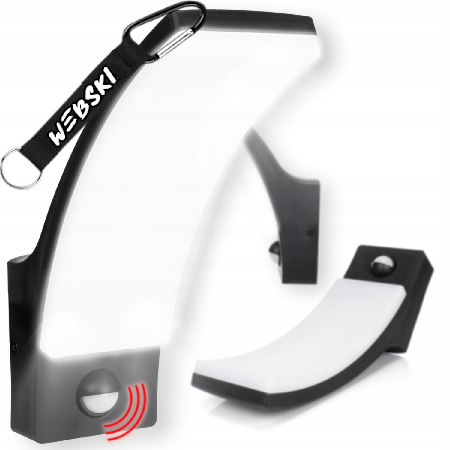 Vodotěsná Led lampa 12W IP65 Zahradní nástěnné svítidlo Snímač pohybu soumraku