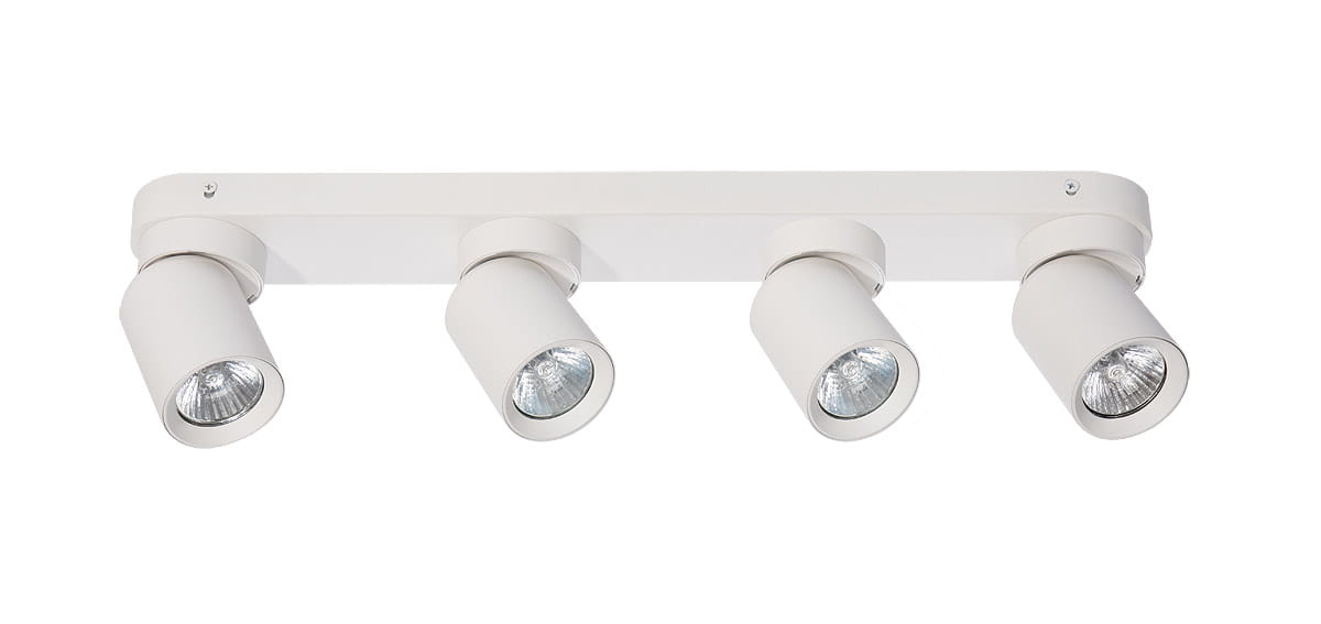 Timo lampa sufitowa spot 4-punktowa biała