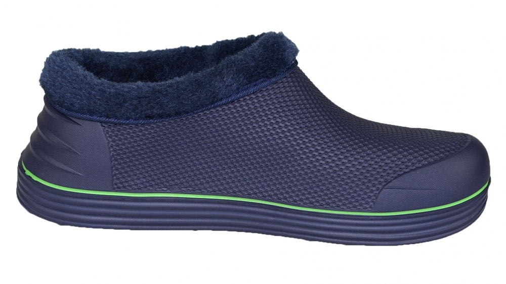 KALOSZE MĘSKIE OCIEPLANE OGRODOWE NIEPRZEMAKALNE Odcień granatowy