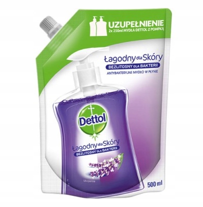 

Dettol Antybakteryjne mydło w płynie 500ml Lawenda