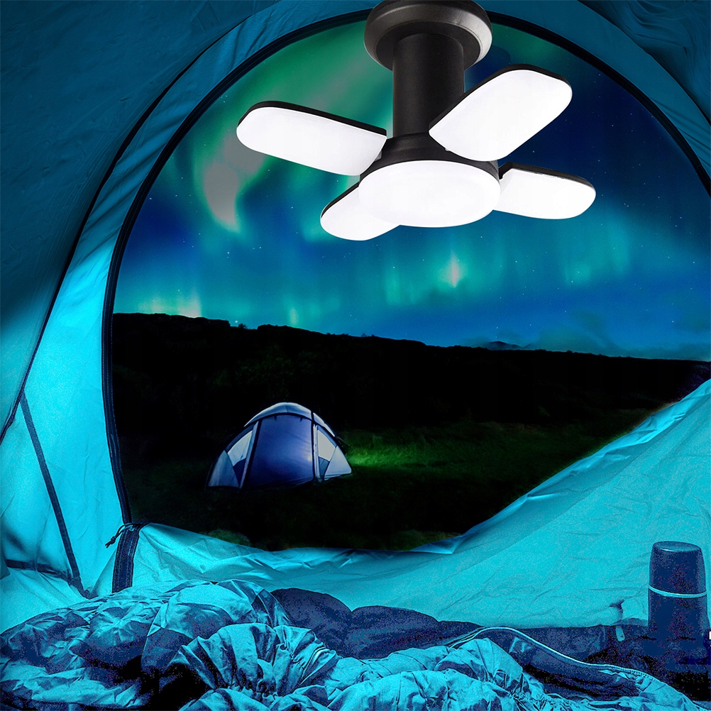 SŁONECZNA LAMPA DO NAMIOTU LED LAMPA KEMPINGOWA LAMPA AWARYJNA EAN (GTIN) 4894970804272