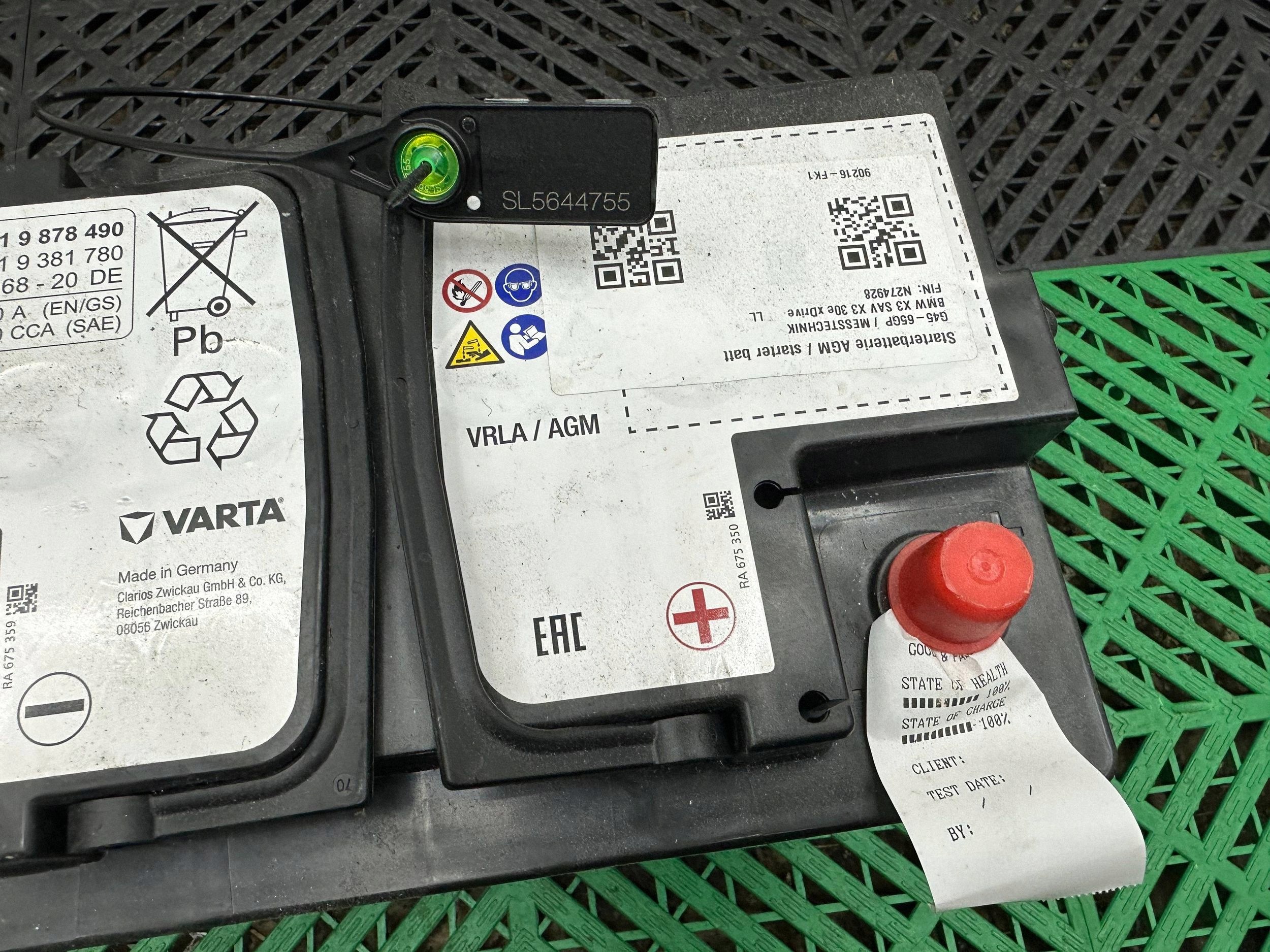 AKUMULATOR BMW 12V 70Ah 720A