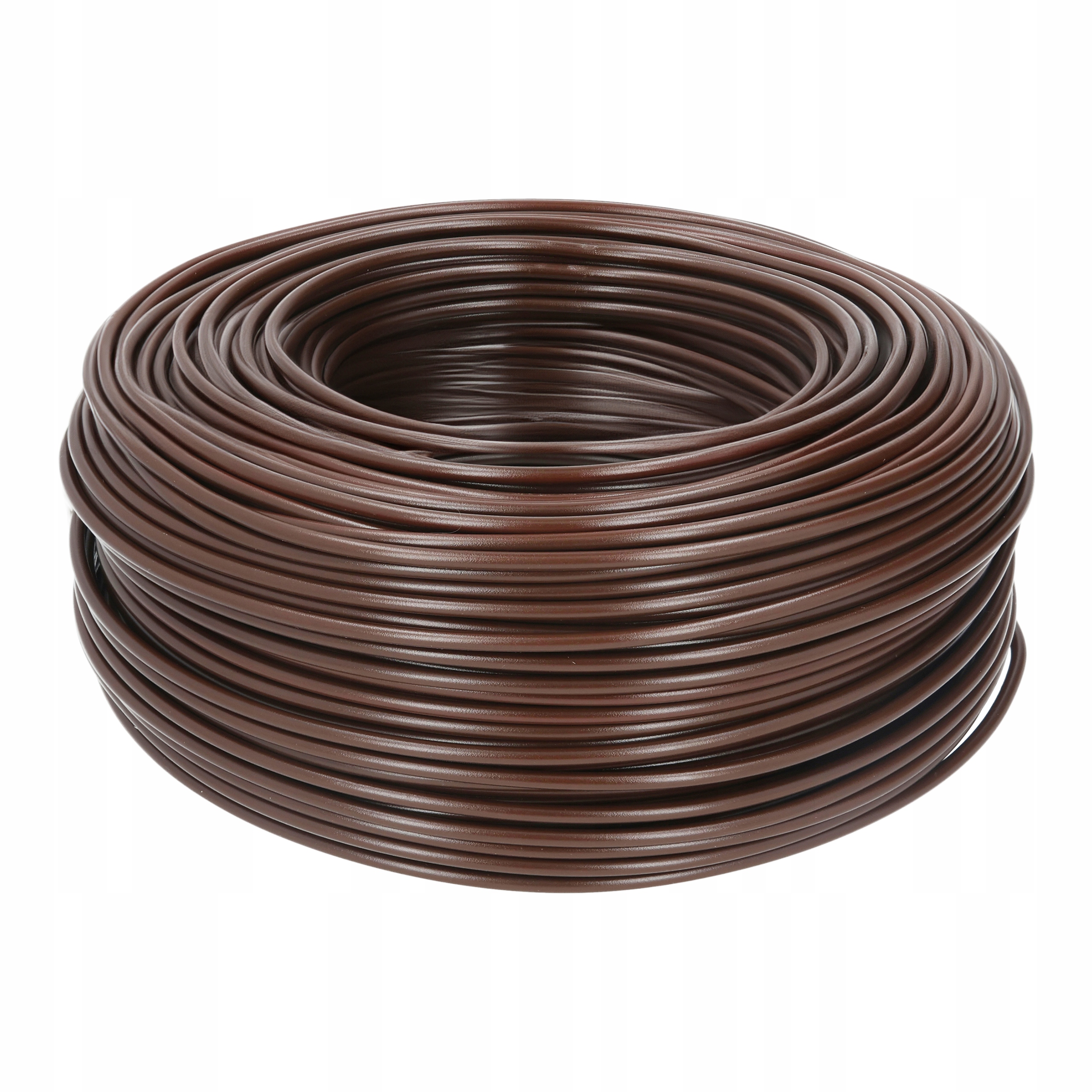 Kabel instalacyjny Dy H07V-U 2,5mm2 jednożyłowy 450/750V drut Brązowy 100m