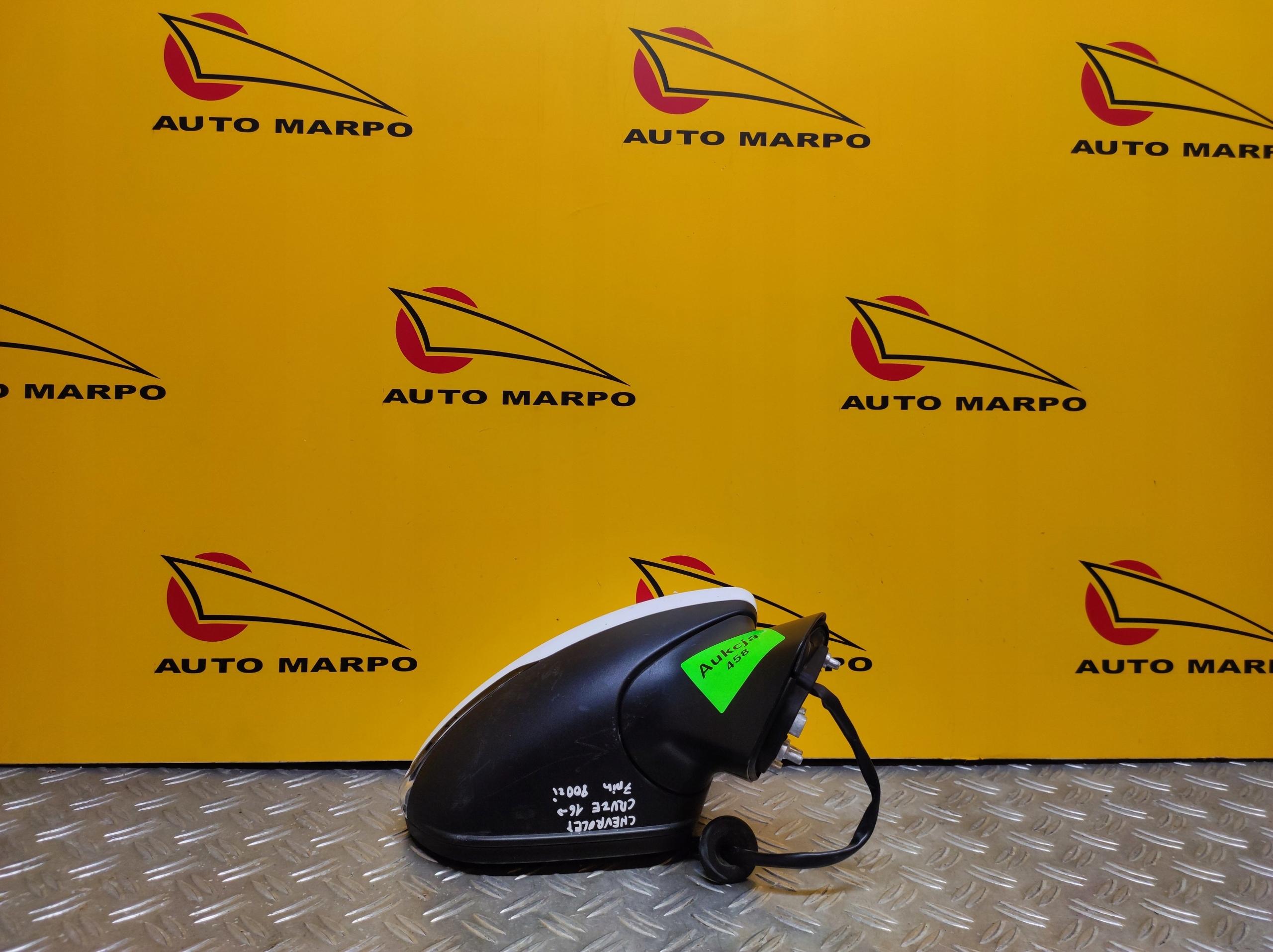 CHEVROLET CRUZE 2016 - LUSTERKO ZEWNĘTRZNE R USA Typ samochodu Samochody osobowe