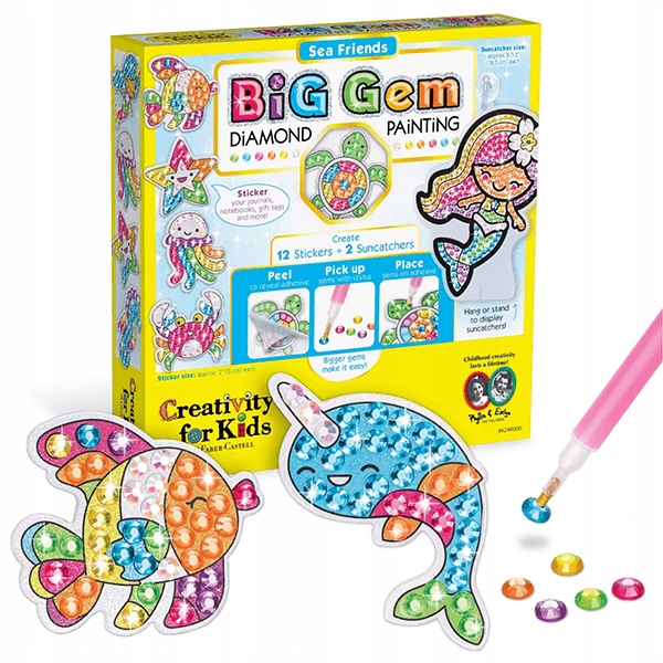 

Diamentowa Mozaika Zwierzątka wyklejanka haft diam