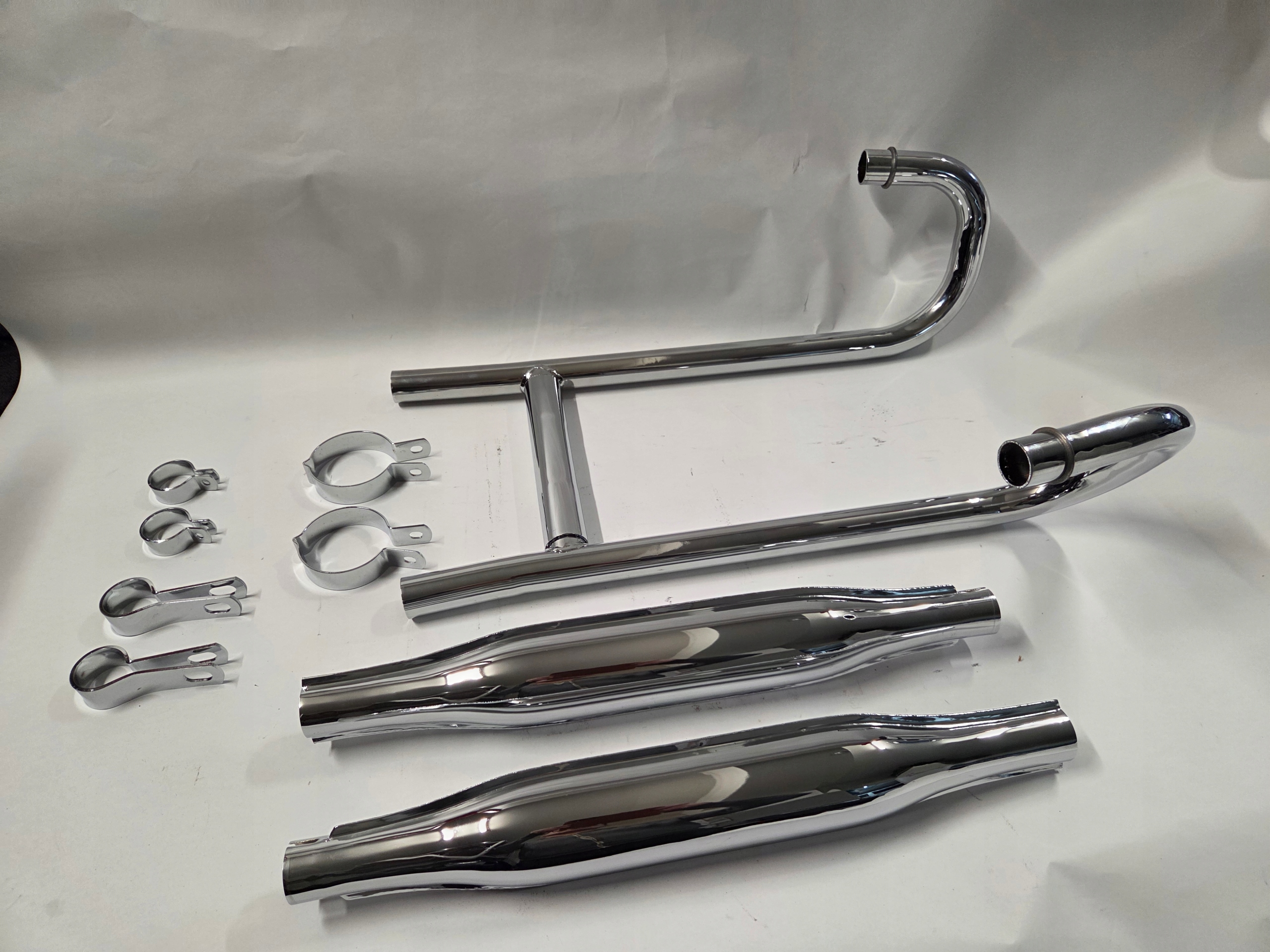 Tlumiče Výfuku Koleno Chrom Dnoper K650 MW650