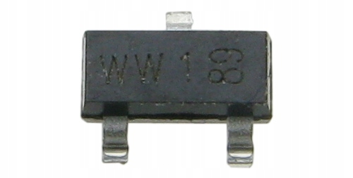 

#BAT54C podw. Schottky 30V/0,2A W1 (5 szt.)/3961-5
