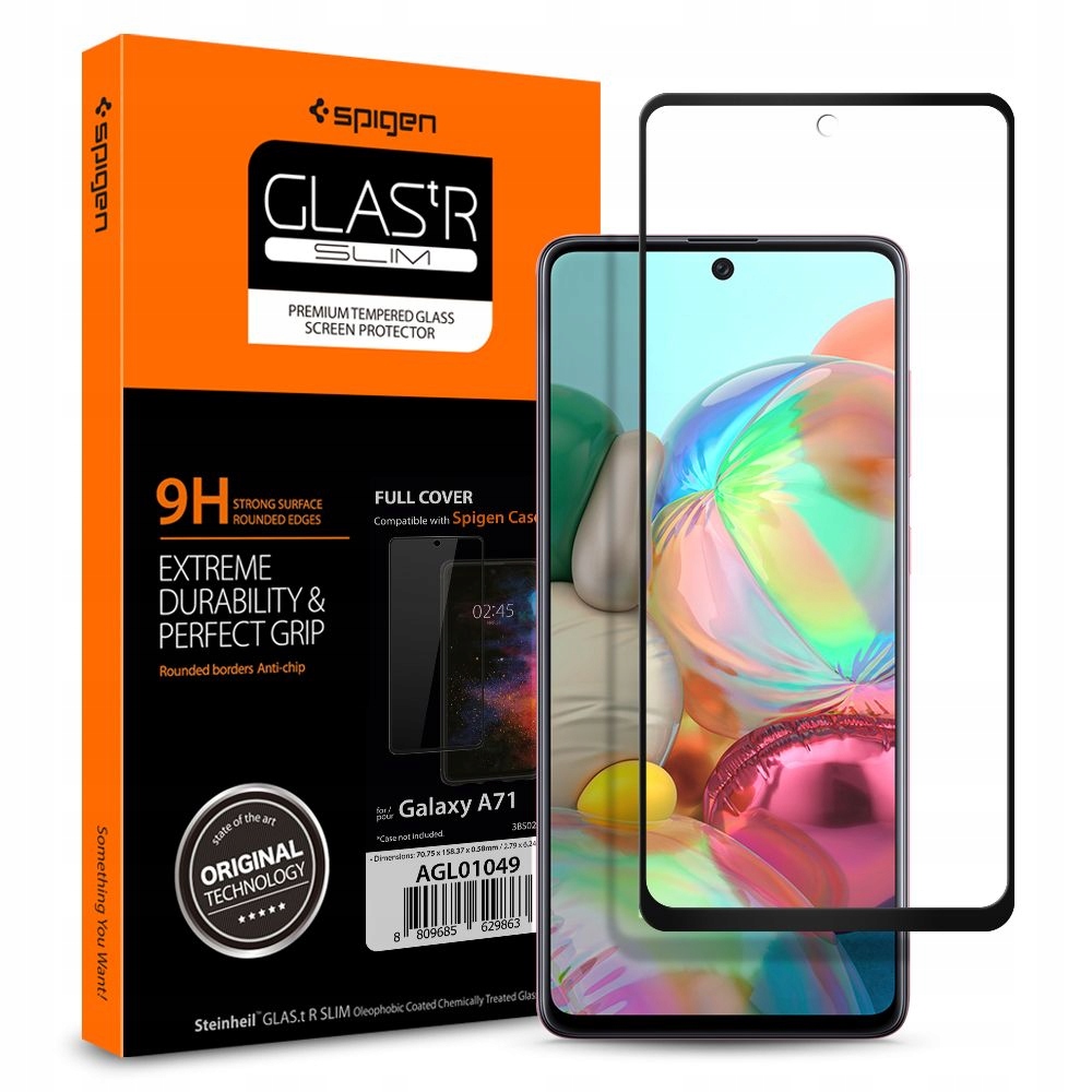 

Szkło hartowane Spigen Glass Fc Samsung A71