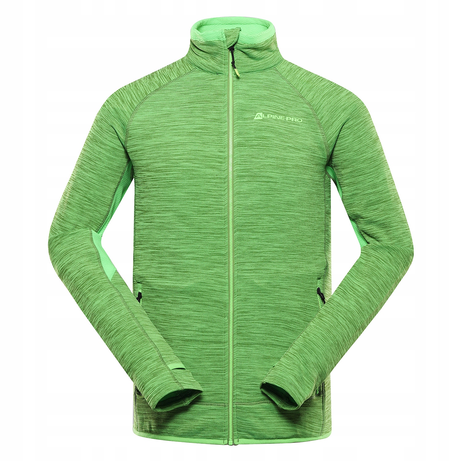 Alpine Pro Bluza męska sportowa turystyczna Onnec k.zielony r.XL