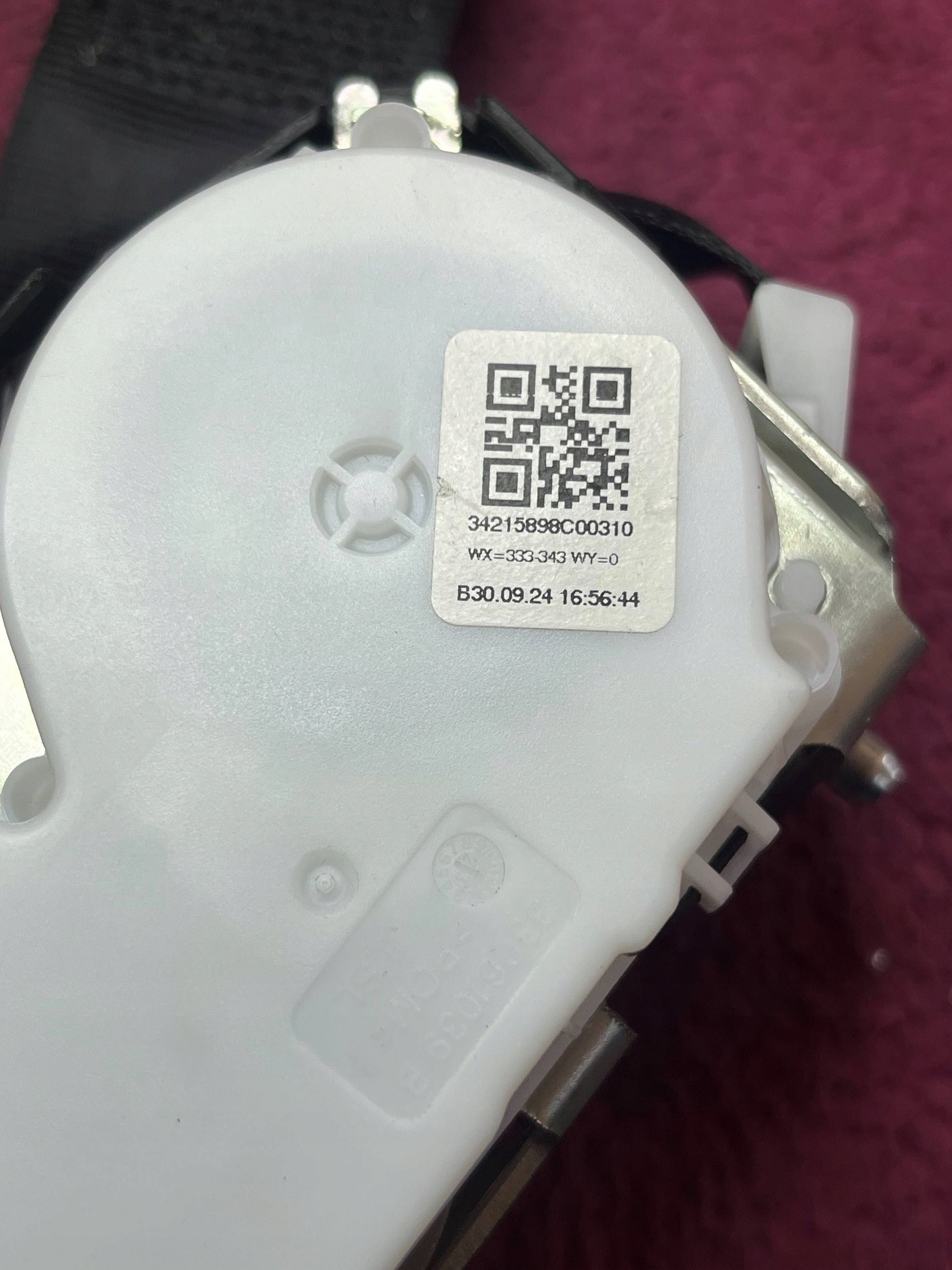 Gurten Sicherheits links heck Skoda Kamiq 3G0857737DE