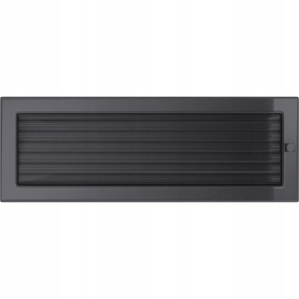 Ventilační mřížka 17x49 grafitová s žaluzií