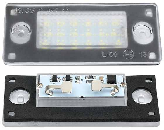 PODŚWIETLENIE LED TABLICY REJESTRACYJNEJ LAMP