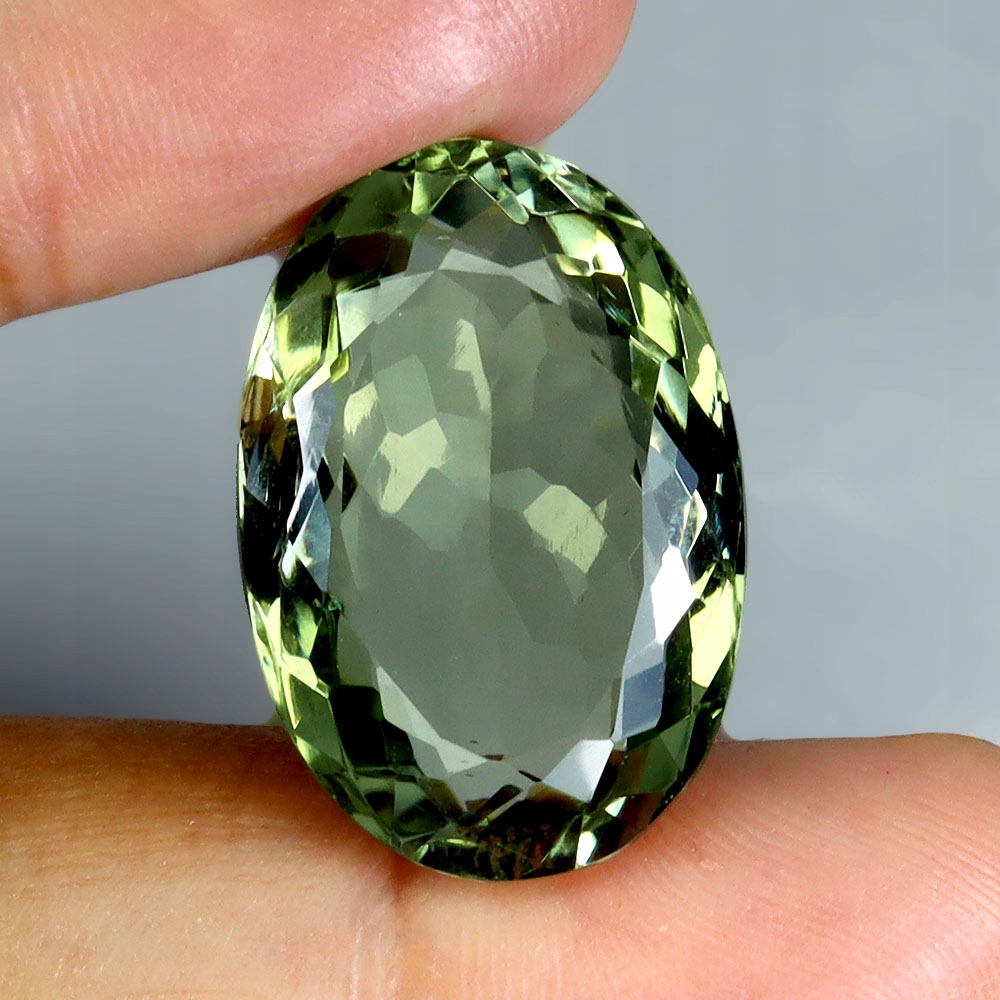 Zelený prasiolit přírodní kámen If 19ct