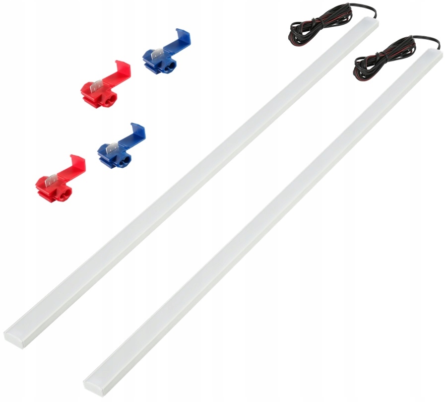 Oświetlenie LED kabiny paki busa auta 2x50cm PL12