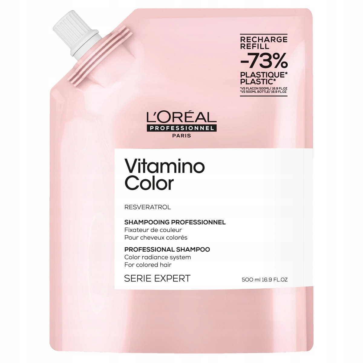 L’Oréal Vitamino Color Refill Šampon pro barvené vlasy 500 ml