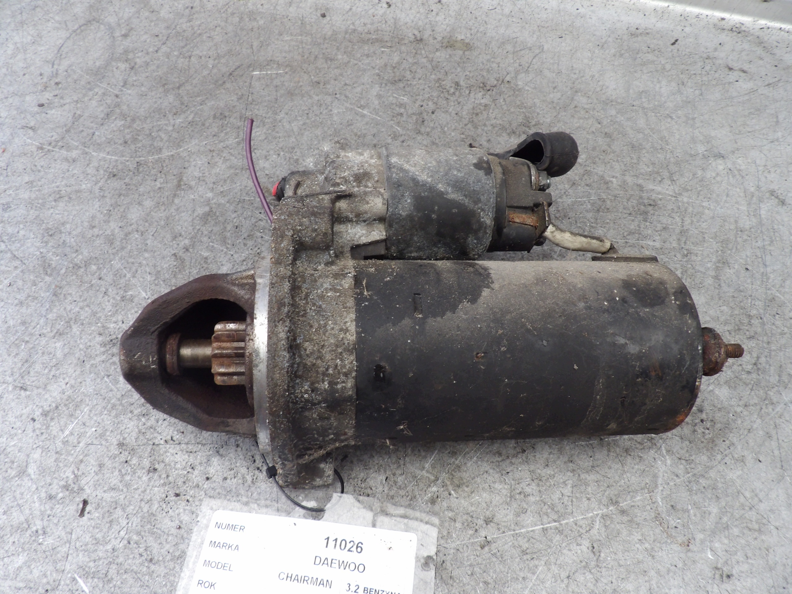 Daewoo chairman, Mercedes 3,2d starter