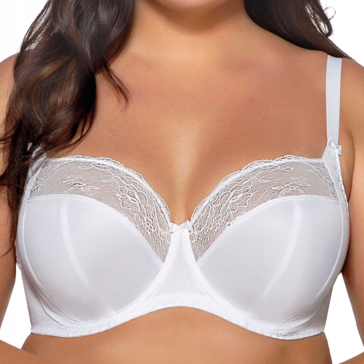 Ava Podprsenka Stanik Soft měkká Av 2111 Max Side Support White bílá 90H