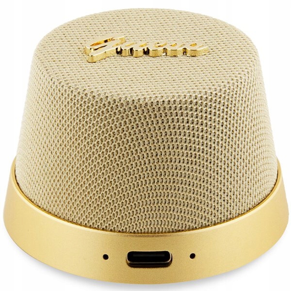 GUESS GŁOŚNIK BLUETOOTH GUWSC3ALSMD STAND MAGNETIC SCRIPT METAL ZŁOTY Kod producenta 3666339220723