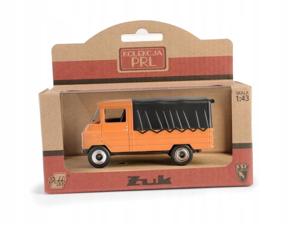 КОЛЛЕКЦИЯ PRL-ZUK, МАСШТАБ 1:43 КОРИЧНЕВЫЙ