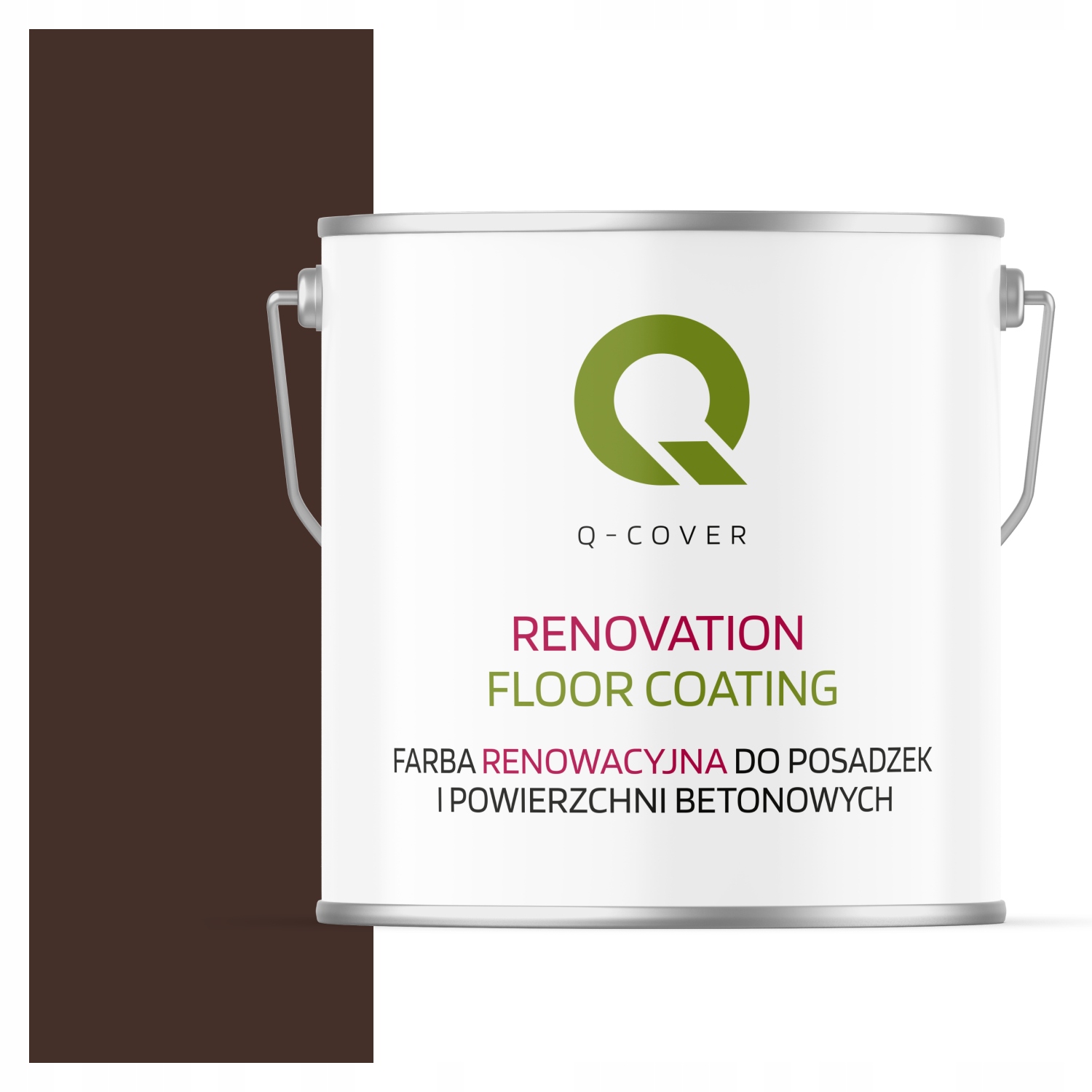 Farba Na Renováciu Betónových Podláh Čokoládovo Hnedá Ral 8017 Saténová 5 L