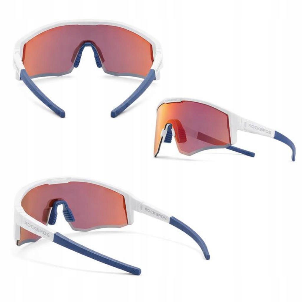 Okulary przeciwsłoneczne damskie rowerowe polaryzacyjne z wkładką