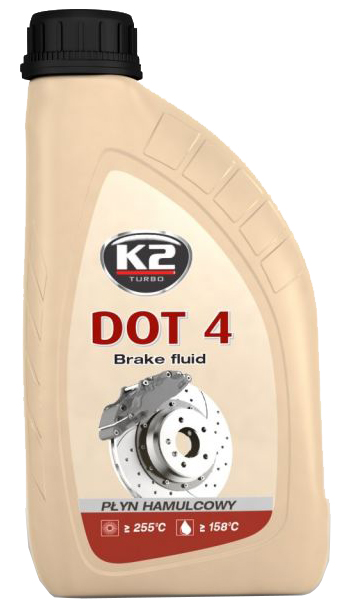 

K2 Dot 4 Brake Fluid - Płyn Hamulcowy - 1L