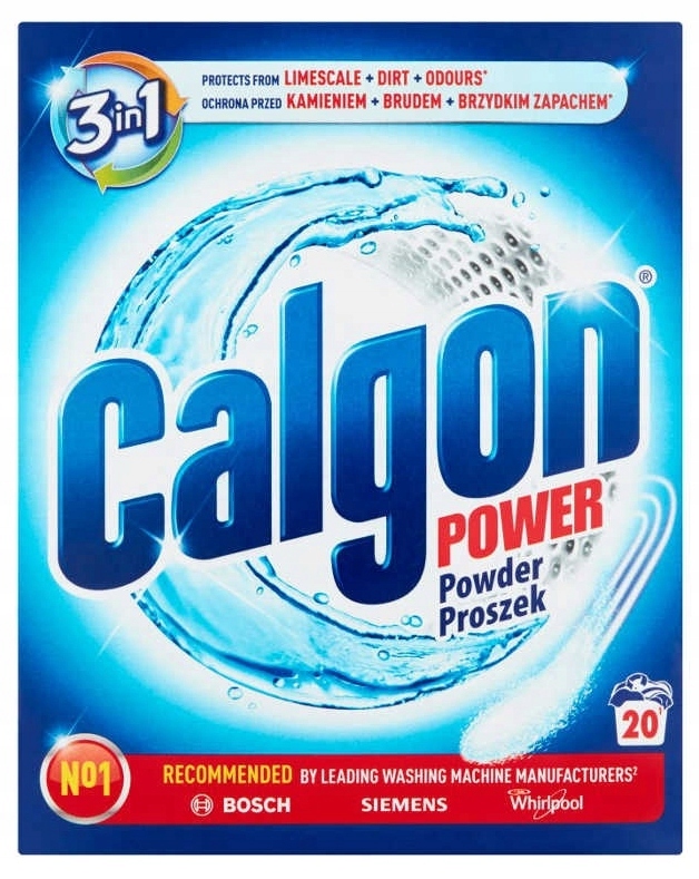 

Calgon 3w1 odkamieniacz zmiękczacz do pralek 500g