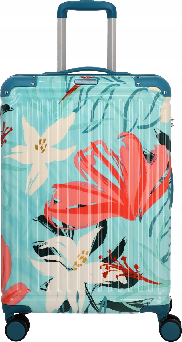 Walizka średnia Travelite Cruise Print 67 cm