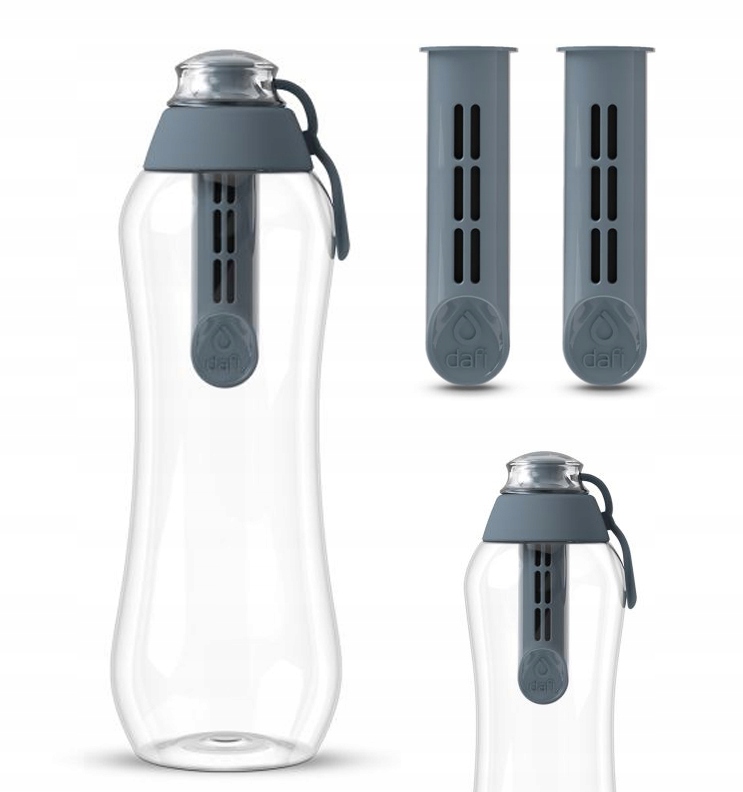 BUTELKA FILTRUJĄCA DO WODY 0,7L DAFI SOFT 2 FILTRY