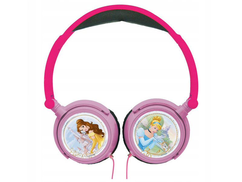 Lexibook Księżniczki Disney Princess Słuchawki nauszne składane dla dzieci