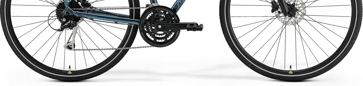 Merida Crossway 100 2024 Morski Niebieski Rozmiar koła (