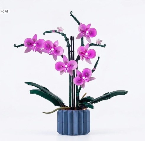 Zestaw oświetleniowy kompatybilny Led Tylko do Lego Orchidea 10311