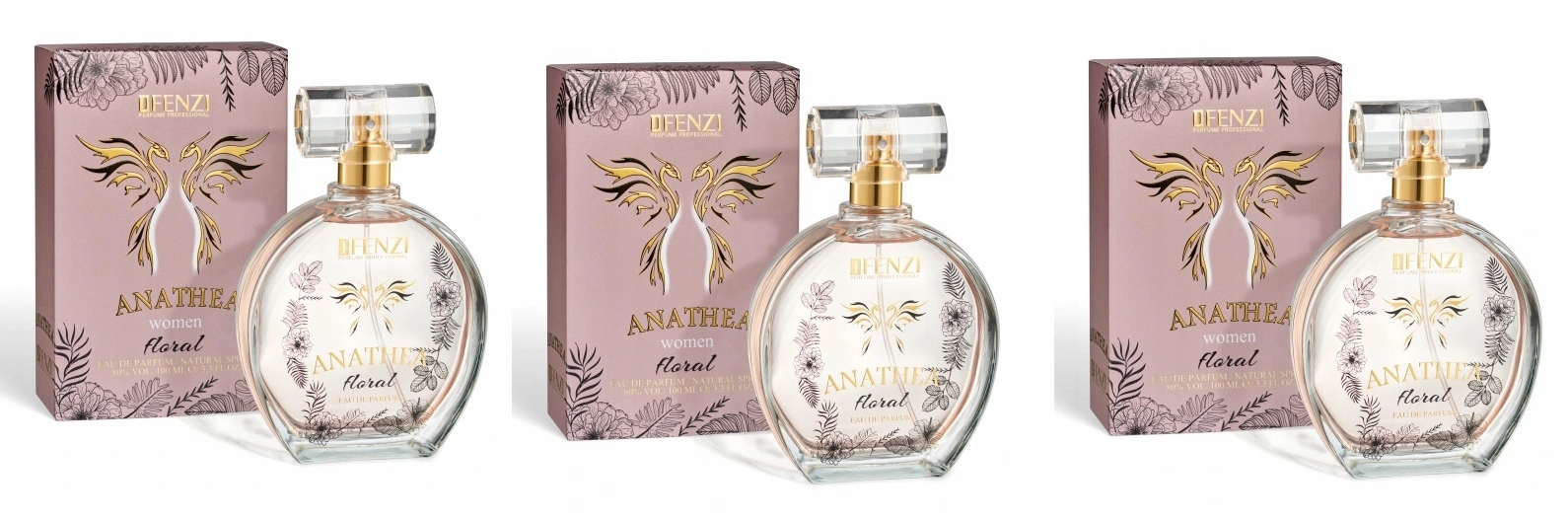 JFenzi Anathea Floral 3x100 ml Edp Set