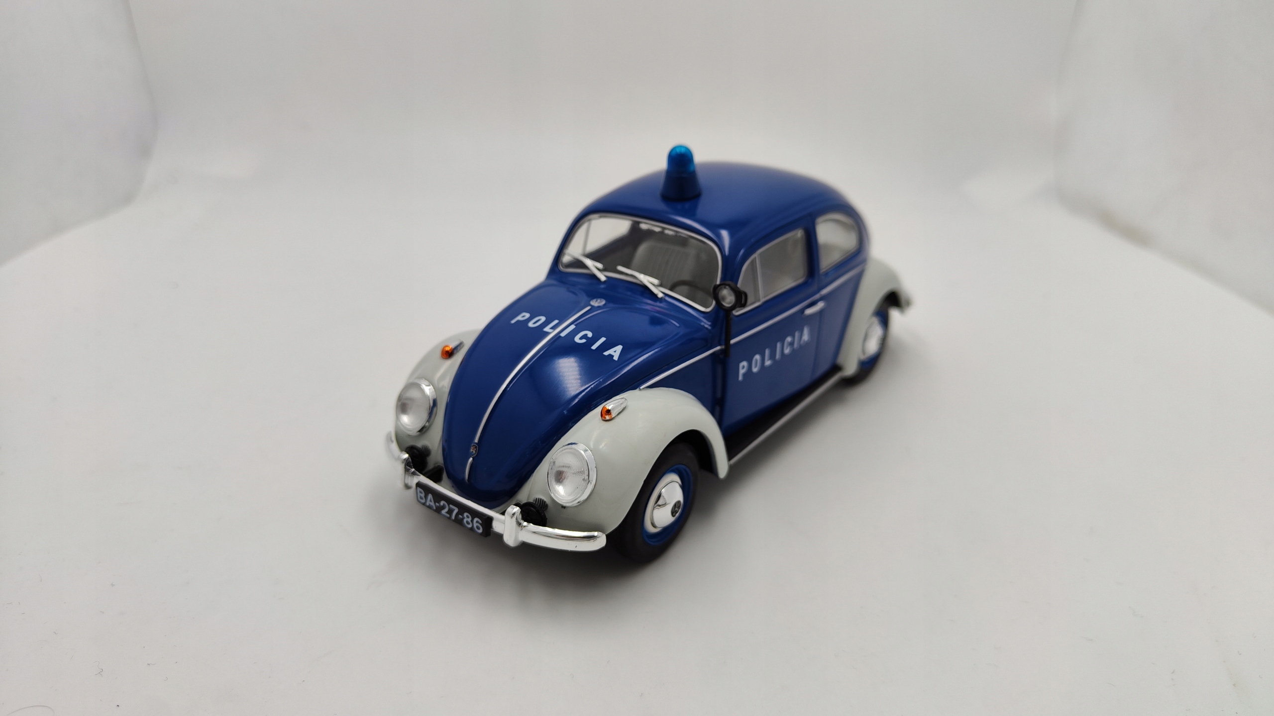 Vw Beetle Kafer Maggiolino Portugal Police 1974 1:24 Salvat