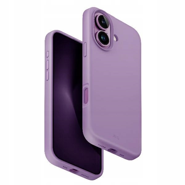 Uniq pouzdro Lino Hue pro iPhone 16 6.1" Magclick Charging růžové/grape pink