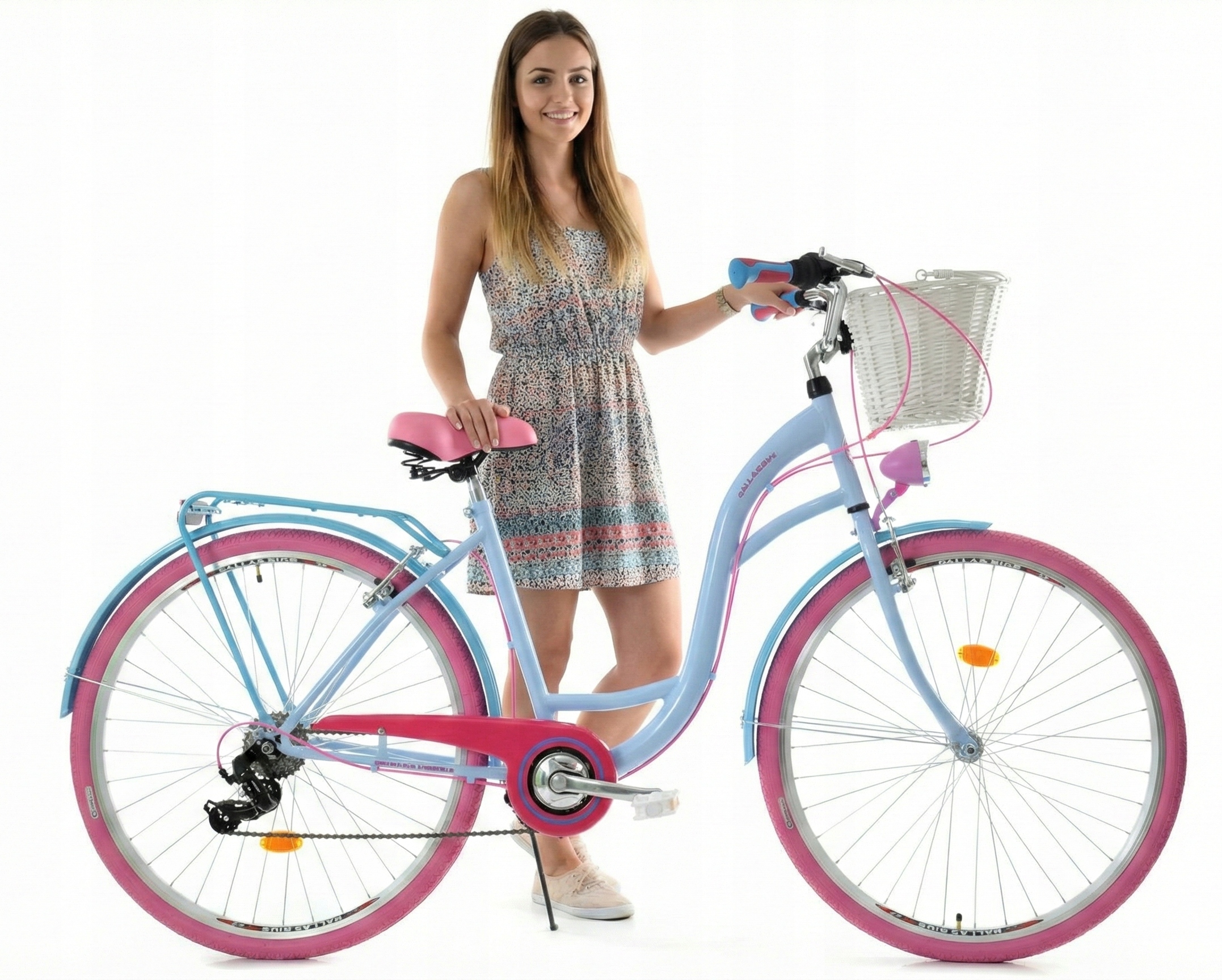 Rower damski miejski Dallas 26 28 biegi damka