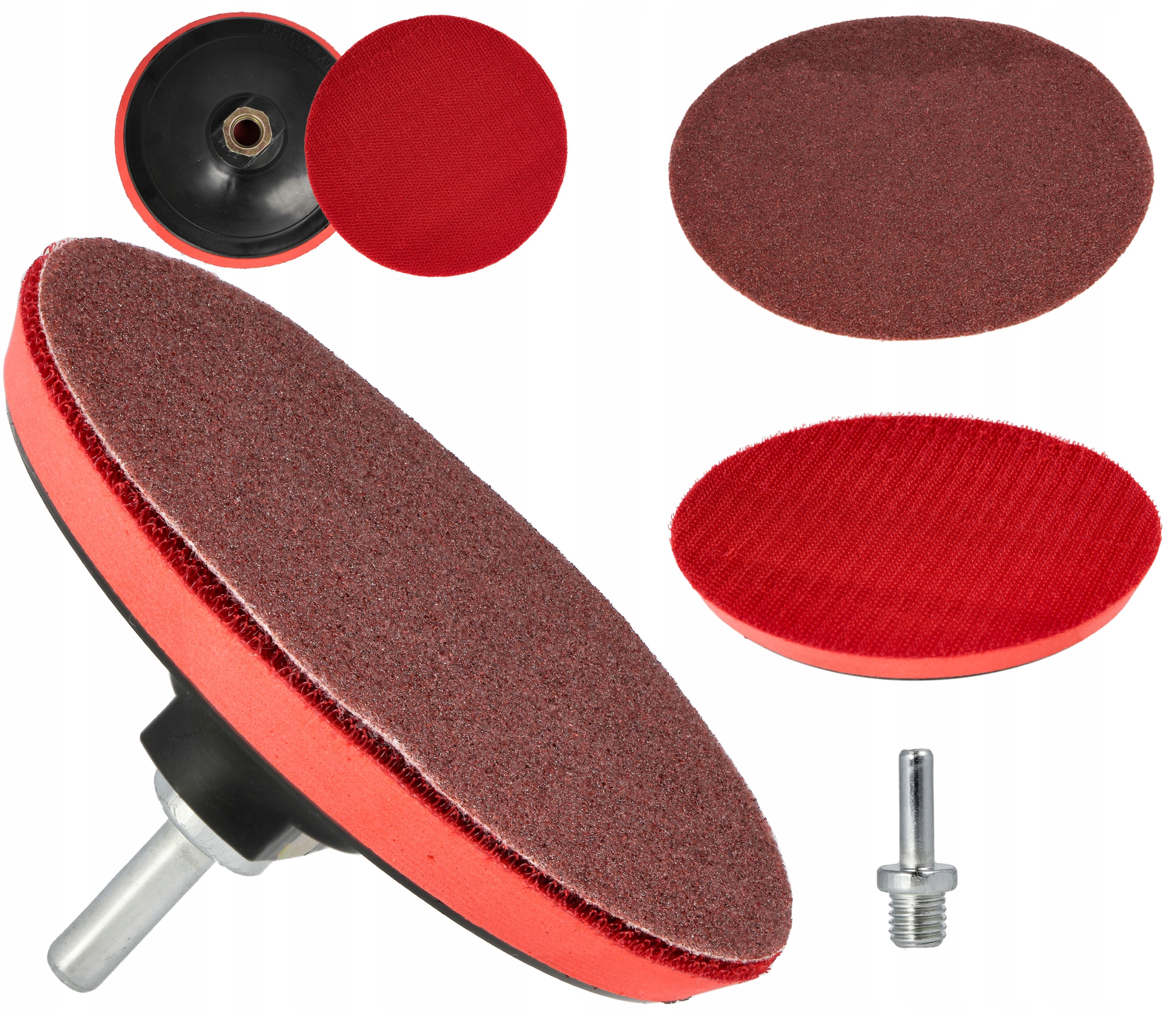 Kページ　fa8 Dysk elastyczny z rzepem 125 MM na szlifierkę wiertarkę