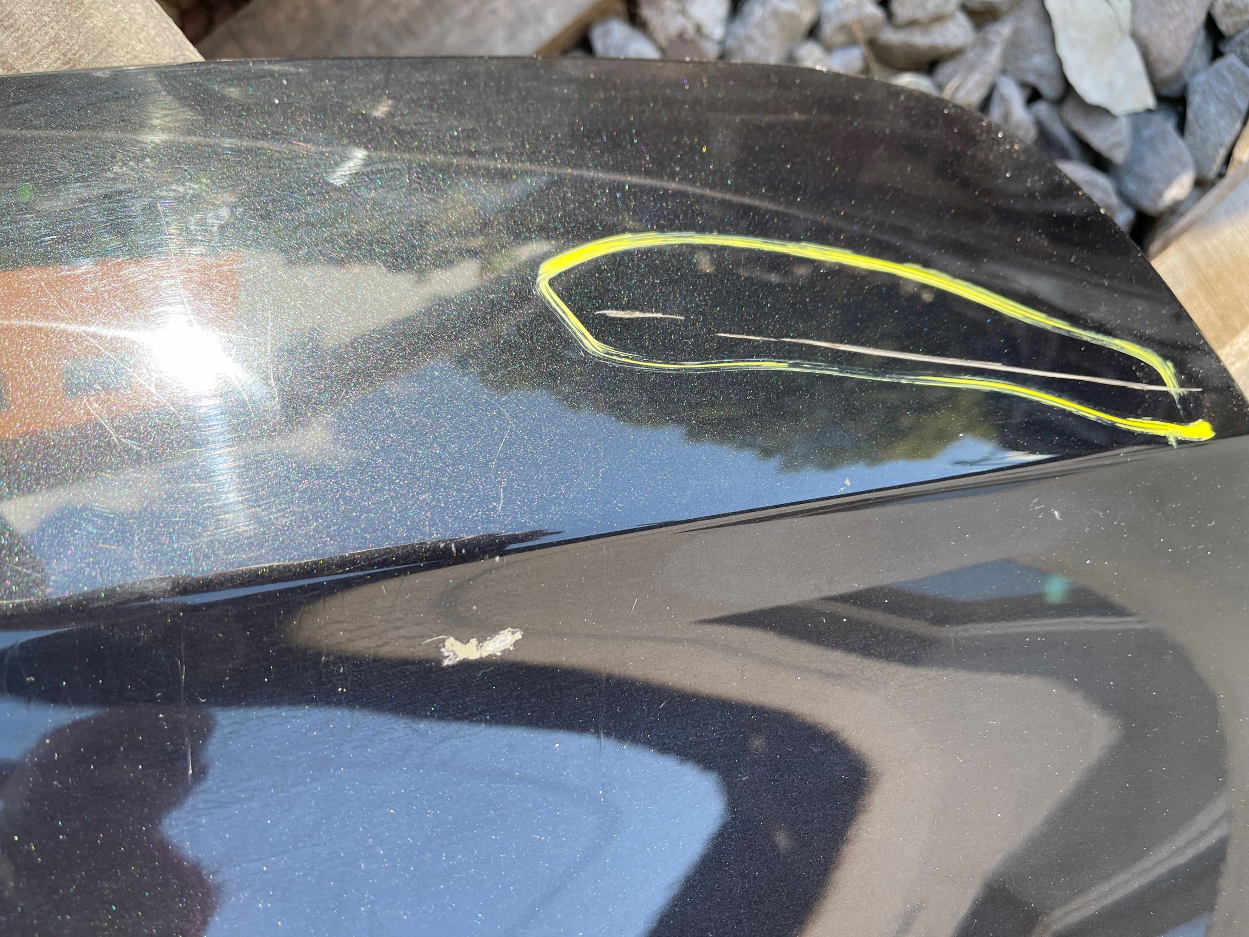 BMW X5 F15 BURTA lower part trunk door boot