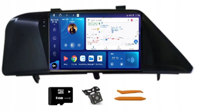 Rádio Android Navigácia Qled Carplay 128GB Lte Gps Dsp Lexus RX270 3 08-15