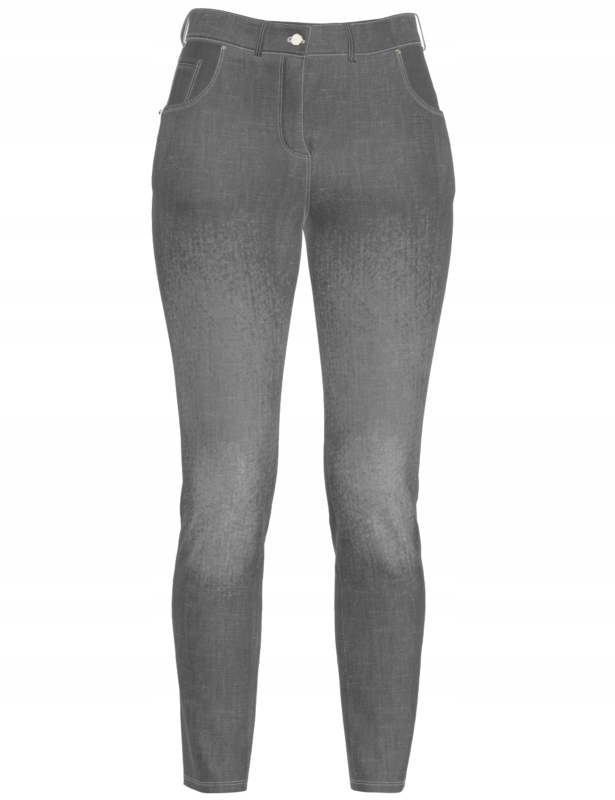 Džínsové Nohavice Rebelhorn Classic III Lady Skinny Fit Washed Grey W34L30